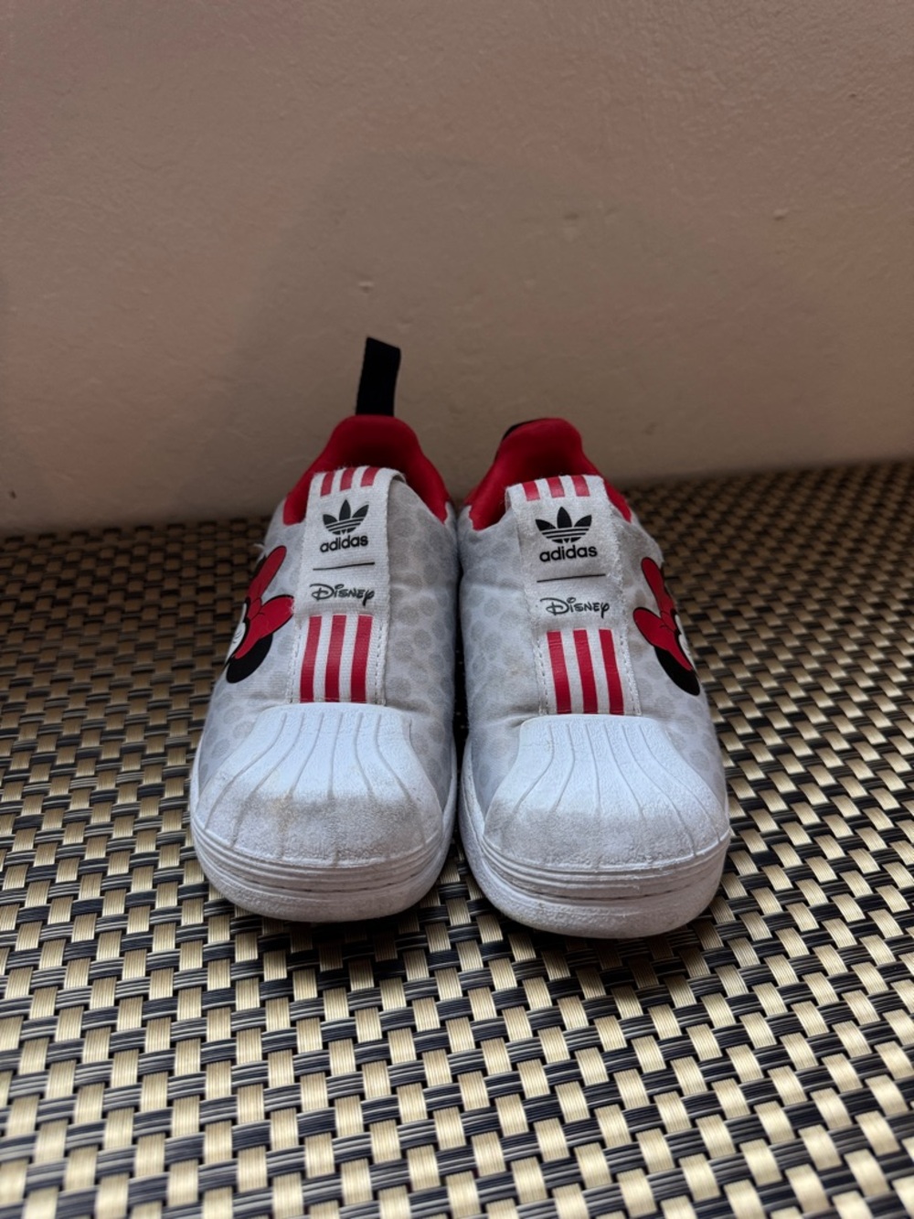 Adidas Kids' Disney Minnie Slip-On Sneakers